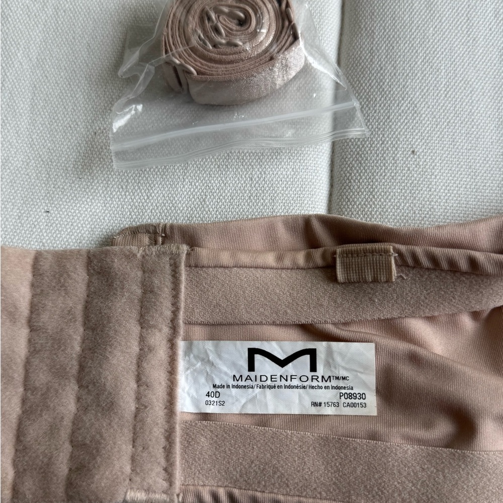 Maidenform Tan Seamless strapless bra - Picture 4 of 4